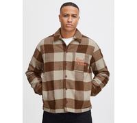 BLEND Hemdjacke Herren braun, XXL