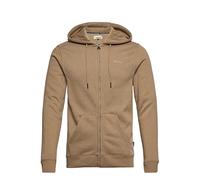 Kapuzensweatjacke BLEND "BHDowntown", Damen, Gr. XL, lead gray, Sweatware, 50% Baumwolle, 50% Polyester, regular fit hüftlang, Rundhals, eingesetzt, Sweatjacken, Stilvolle Kapuzensweatjacke (44874930-