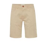 Blend Herren Chinoshorts Shorts Kurze Hose mit Eingrifftaschen Gürtelschlaufen Baumwollmischung leicht elastisch Regular fit, Größe:XXL, Farbe:Crockery (161104)