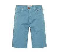 Blend Herren Chinoshorts Shorts Kurze Hose mit Eingrifftaschen Gürtelschlaufen Baumwollmischung leicht elastisch Regular fit, Größe:S, Farbe:Captain's Blue (184020)