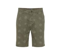 Chinoshorts BLEND "Chinoshorts BHWoven", Herren, Gr. L, N-Gr, grün (four leaf clover), Obermaterial: 98% Baumwolle CO. 2% Elasthan EL., Hosen Chinoshorts (43881508-L) four leaf clover