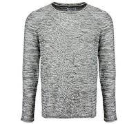 Blend Herren Pullover feiner Strickpullover, Farbe:Stone Mix;Größe:M
