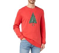 Blend Herren Sweat Pullover Sweatshirt, 181655/Mars Red, L