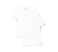 Blend Herren T-Shirt O-Neck, 2er Pack, Einfarbig, Gr. Small, Weiß (White 70002)