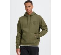 Kapuzenpullover BLEND "BHFavian", Herren, Gr. M, olive night, Sweatware, 50% Baumwolle, 50% Polyester, unifarben, normal normal, Rundhals, Pullover Kapuzenpullover, Stilvoller Hoodie mit Kapuze und Pr
