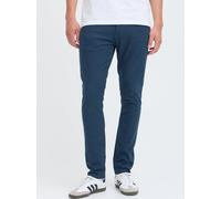 Stoffhose BLEND "BHEdford", Herren, Gr. 32, Länge 34, ensign blau, Web, 98% Baumwolle, 2% Elasthan, unifarben, regular fit lang, Hosen, Basic Chinohose (99190661-32) ensign blau