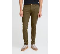 Chinohose BLEND "BHNatan", Herren, Gr. 40, Länge 30, olive night grün, Web, 98% Baumwolle, 2% Elasthan, unifarben, slim fit lang, Hosen Chinohose, Chinohose Slim Fit mit Gürtelschlaufen (11419736-40)