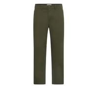 Chinohose BLEND "BHNATAN", Herren, Gr. 34, Länge 30, forest night, Twill, 98% Baumwolle, 2% Elasthan, unifarben, Basic, weit normal, Hosen Chinohose, Stylische Stoffhose mit Taschen (40078701-34) fore