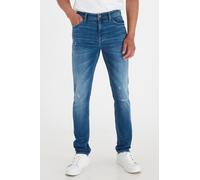 Skinny-fit-Jeans BLEND "BHEcho", Herren, Gr. 28, Länge 34, denim middle blau, Jeans, 89% Baumwolle, 7% Elastodien, 4% Elasthan, unifarben, skinny fit normal, Jeans, Klassische Slim-Fit-Jeans (36668456