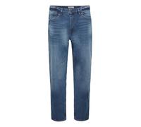 Bequeme Jeans BLEND "BHThunder", Herren, Gr. 34, Länge 30, denim middle blau, Jeans, 99% Baumwolle, 1% Elasthan, unifarben, regular fit lang, Jeans, Stilvolle Jeans mit weiter Passform (73054153-34) d