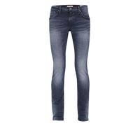Slim-fit-Jeans BLEND "BHTwister", Herren, Gr. 30, Länge 30, middle blau, Jeans, 98% Baumwolle, 2% Elasthan, unifarben, slim fit normal, Jeans Slim-fit-Jeans, Klassische Slim-Fit-Jeans (96798559-30) mi