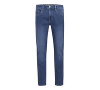 Relaxhose BLEND "BHTWISTER JOGG SLIM FIT JEANS NOOS", Herren, Gr. 36, Länge 30, denim middle blau, Denim/Jeans, 82% Baumwolle, 16% Polyester, 2% Elasthan, unifarben, Basic, regular fit lang, Hosen Rel