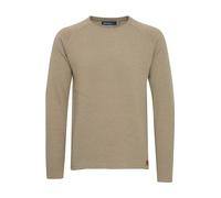 Blend John Herren Strickpullover Feinstrick Pullover Mit Rundhals Und Melierung Aus 100% Baumwolle, Größe:XXL, Farbe:Beige Brown (71509)