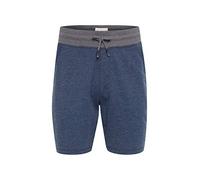 Blend Julio Herren Sweatshorts Kurze Hose Jogginghose mit Offenen Kanten und Kordel Regular Fit, Größe:3XL, Farbe:Mood Indigo Blue (74648)