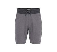 Blend Julio Herren Sweatshorts Kurze Hose Sport- Shorts aus hochwertiger Baumwollmischung Meliert, Größe:L, Farbe:Pewter Mix (70817)