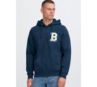 Kapuzenpullover BLEND "BHBadel", Herren, Gr. XL, marineblaus, Sweatware, 60% Baumwolle, 40% Polyester, unifarben, normal normal, ohne Ausschnitt, Pullover Kapuzenpullover, Gemütliche Sweatjacke mit Ka
