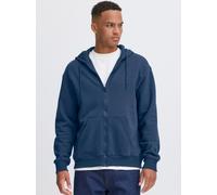BLEND Kapuzenfleecejacke Herren Baumwolle blau, XXL