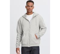 BLEND Kapuzenfleecejacke Herren Baumwolle grau, XXXL
