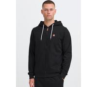 BLEND Kapuzenfleecejacke Herren Baumwolle schwarz, XXXL
