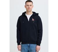 Kapuzensweatjacke BLEND "Kapuzensweatjacke BHJapa Backprint", Herren, Gr. XL, schwarz, Obermaterial: 60% Baumwolle CO. 40% Polyester PES., Sweatjacken (92431535-XL) schwarz