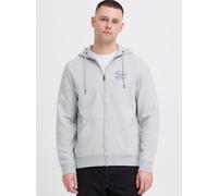 Kapuzensweatjacke BLEND "BHBest", Herren, Gr. XXL, stone mix, Sweatware, 55% Polyester, 45% Baumwolle, unifarben, normal normal, ohne Ausschnitt, Rippbündchen, Sweatjacken, Sweatjacke mit Chest-Print 