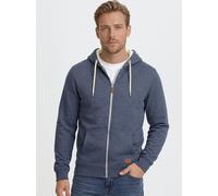 Blend BHHulker Herren Sweatjacke Kapuzenjacke Hoodie mit Kapuze Reißverschluss Kängurutasche Baumwollmischung Regular fit, Größe:XL, Farbe:Navy (70230)