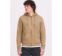 BLEND Kapuzensweatjacke Herren Baumwolle braun, XXXL