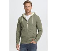 BLEND Kapuzensweatjacke Herren Baumwolle grün, L
