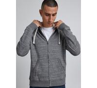 BLEND Kapuzensweatjacke Herren grau, M