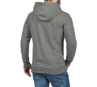 Blend BHHulker Herren Sweatjacke Kapuzenjacke Hoodie mit Kapuze Reißverschluss Kängurutasche Baumwollmischung Regular fit, Größe:M, Farbe:Pewter Mix (70817)