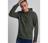 BLEND Kapuzensweatshirt Herren Baumwolle grün, XL