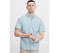 Kurzarmhemd BLEND "BLEND BHShirt" Gr. M, US-Größen, blau (cashmere blue) Herren Hemden (55118962-M) cashmere blue