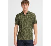 BLEND Kurzarmhemd Herren oliv, XL