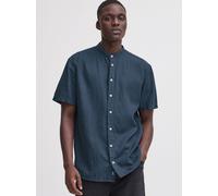 BLEND Kurzarmhemd Herren Regular Fit blau, XL