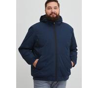 Kurzjacke BLEND "BHEleon Big & Tall", Herren, Gr. 3XL, blau (marineblaus), 100% Polyester, unifarben, regular fit hüftbedeckend, eng, Jacken Kurzjacke, Klassische Übergangsjacke in großen Größen (3855
