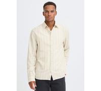 BLEND Langarmhemd Herren Regular Fit Baumwolle gelb, S