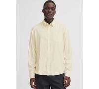 BLEND Langarmhemd Herren Regular Fit weiß, M
