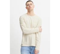 BLEND Langarmshirt Herren Baumwolle beige, M
