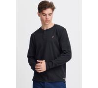 BLEND Langarmshirt Herren schwarz, L