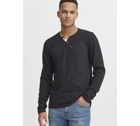 BLEND Langarmshirt Herren schwarz, S