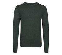 Blend Lars Herren Strickpullover Feinstrick Pullover Mit Rundhals Und Melierung, Größe:XXL, Farbe:Pine Green (77023)