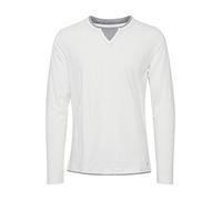 BLEND Langarmshirt Herren weiß, L