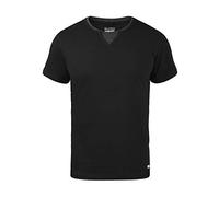 Blend Leonis Herren T-Shirt Kurzarm Shirt mit Rundhalsausschnitt, Größe:M, Farbe:Black (70155)