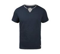 T-Shirt BLEND "T-Shirt BHLeonis", Jungen, Gr. M, blau (navy), Obermaterial: 80% Baumwolle CO. 20% Polyester PES., Shirts T-Shirt (25851838-M) navy