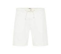 Shorts BLEND "BHLias", Herren, Gr. XXL, US-Größen, sanftes weiß, 55% Leinen, 45% Baumwolle, unifarben, regular fit kurz, Hosen, Chino Shorts aus Leinenmix (30464120-XXL) sanftes weiß