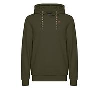 Kapuzenpullover BLEND "Hoodie BHLobo", Herren, Gr. L, grün (deep depths), Obermaterial: 100% Baumwolle CO., unifarben, casual, normal, Langarm, Pullover (41289417-L) deep depths