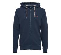 BLEND Kapuzensweatjacke Herren blau, L