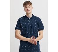 Poloshirt BLEND "BHPolo", Damen, Gr. L, marineblaus, Web, 100% Baumwolle, regular fit normal, ohne Ausschnitt, Shirts, Klassisches Polo-Shirt (39612600-L) marineblaus