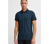 Blend BHAlfredo Herren Poloshirt Polohemd mit Polokragen abgesetzter Kragen Strukturiertes Muster Regular Fit Hochwertige Baumwolle, Größe:M, Farbe:Delft (194039)