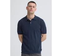 BLEND Poloshirt Herren Baumwolle blau, M